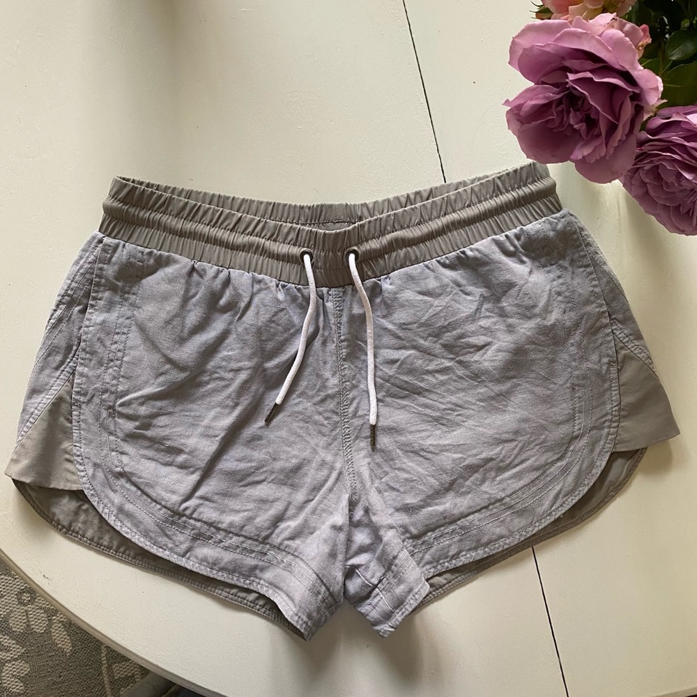 Athleta linen shorts
